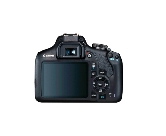 Cámara Fotográfica CANON EOS T7 Negro + Lente 18-55