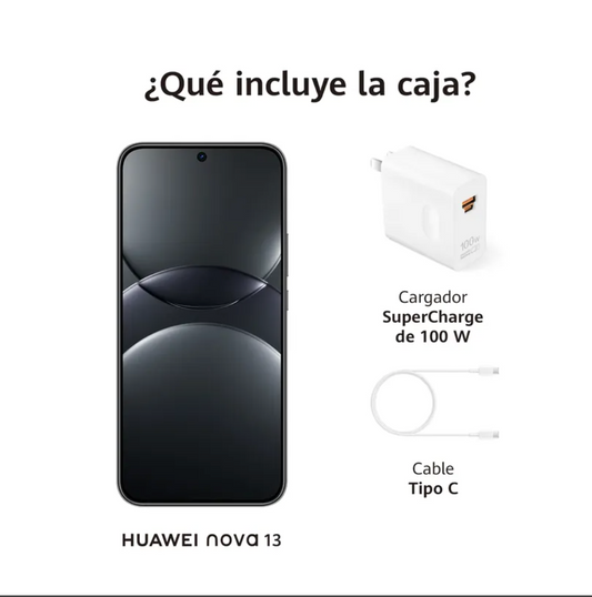 HUAWEI Nova13 256GB 4G Negro