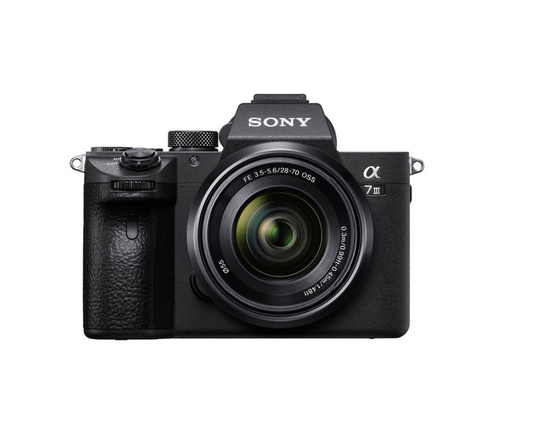 Cámara fotográfica SONY ILCE-7M3K Negra + Lente 28-70