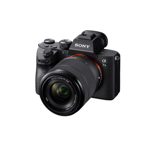 Cámara fotográfica SONY ILCE-7M3K Negra + Lente 28-70