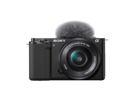 Cámara Fotográfica SONY ZV-E10L Videoblogs Negra + Lente 16-50